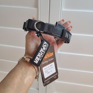 EXCELLENT ELITE SPANKER TACTICAL DOG COLLAR ADJUSTABLE WITH A METAL BUCKLE  XS